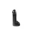 Dark Crystal - Dildo 15 X 3,5 Cm - Zwart