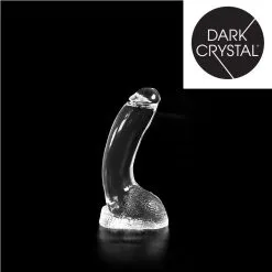 Dark Crystal - Dildo 21,5 X 5 Cm - Transparant -Sex Toys winkel Dark Crystal Dildo 215 x 5 cm transparant 3