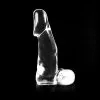 Dark Crystal - Dildo 28 X 8 Cm - Transparant