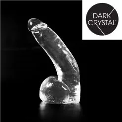 Dark Crystal - Dildo Met Balzak 28 X 6,7 Cm - Transparant 5 Dark Crystal - Dildo Met Balzak 28 X 6,7 Cm - Transparant -Sex Toys winkel Dark Crystal Dildo met balzak 28 x 67 cm transparant 3