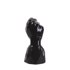 Dark Crystal - Fisting Dildo Met Zware Voet 24 X 10,8 Cm - Zwart
