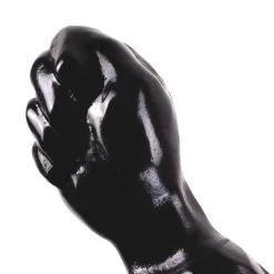 Dark Crystal - Fisting Dildo Met Zware Voet 24 X 10,8 Cm - Zwart -Sex Toys winkel Dark Crystal Fisting Dildo met zware voet 24 x 108 cm zwart 5