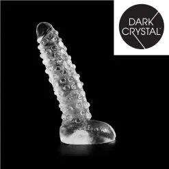 Dark Crystal - Geribbelde Dildo 26,5 X 6 Cm - Transparant -Sex Toys winkel Dark Crystal Geribbelde Dildo 265 x 6 cm transparant 3