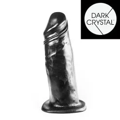 Dark Crystal - XXL Dildo 23 X 8,5 Cm - Zwart 5 Dark Crystal - XXL Dildo 23 X 8,5 Cm - Zwart -Sex Toys winkel Dark Crystal XXL Dildo 23 x 85 cm zwart 3