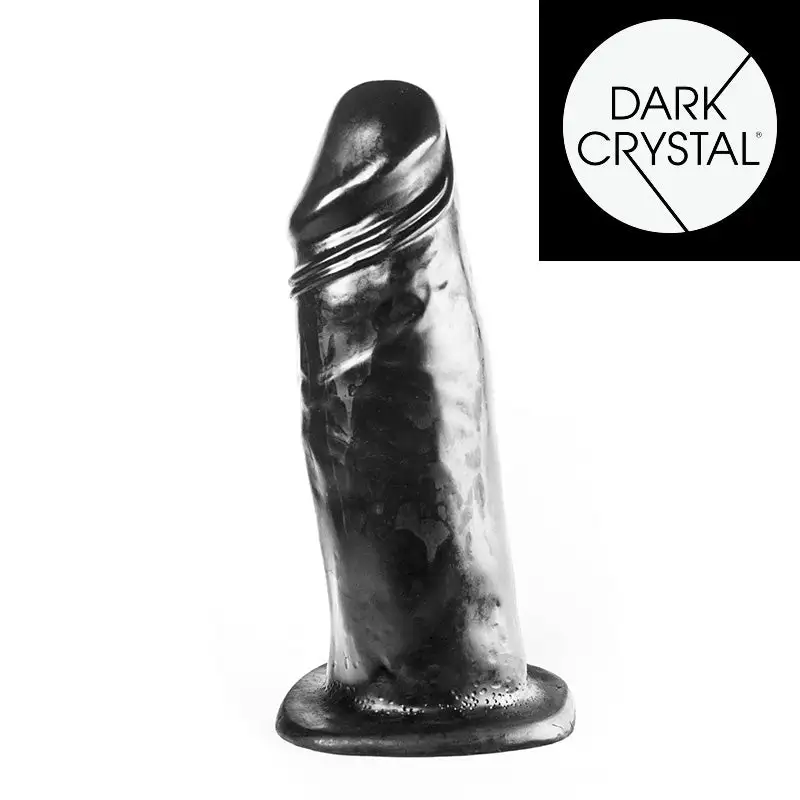 Dark Crystal - XXL Dildo 23 X 8,5 Cm - Zwart 3 Dark Crystal - XXL Dildo 23 X 8,5 Cm - Zwart - Afbeelding 3