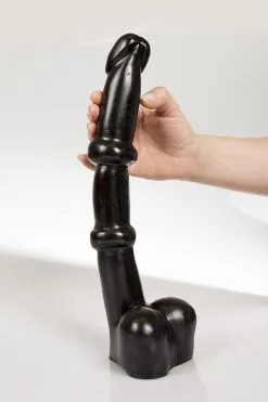 Dark Crystal - XXL Dildo 34 X 5,2 Cm - Zwart -Sex Toys winkel Dark Crystal XXL Dildo 34 x 52 cm zwart 2