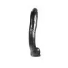 Dark Crystal - XXL Dildo 37,5 X 6 Cm - Zwart