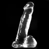 Dark Crystal - XXL Dildo 39 X 9 Cm - Transparant