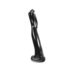 Dark Crystal - XXL Fisting Dildo 36,5 X 7,5 Cm - Zwart