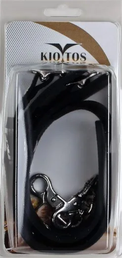 Kiotos DeLuxe Enkelboeien Van Siliconen - Zwart -Sex Toys winkel Deluxe Enkelboeien van Siliconen zwart 3