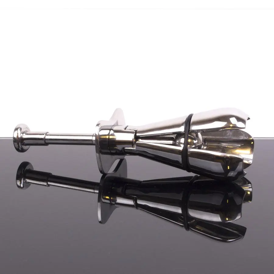 Kiotos Steel DeLuxe Locking Plug RVS - Small 2 Kiotos Steel DeLuxe Locking Plug RVS - Small - Afbeelding 2