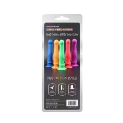 CHISA DeLuxe Pure Nature Neo Colours Siliconen Dildo 26.5 X 5.1 Cm - Rood -Sex Toys winkel Deluxe Pure Nature Neo Colours Siliconen Dildo 26 5 x 5 1 cm rood 6