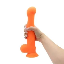 CHISA DeLuxe Pure Nature Neo Colours Siliconen Dildo 26.5 X 5.1 Cm - Rood -Sex Toys winkel Deluxe Pure Nature Neo Colours Siliconen Dildo 26 5 x 5 1 cm rood 7
