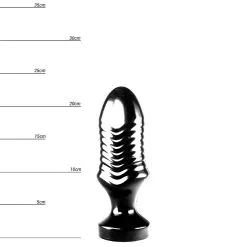 Dinoo - Buttplug Tanius 23 X 7 Cm - Zwart -Sex Toys winkel Dinoo Buttplug Tanius 23 x 7 cm zwart 3