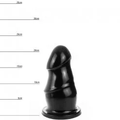 Dinoo - Dildo HUNG Byte 22 X 9 Cm - Zwart -Sex Toys winkel Dinoo Dildo HUNG Byte 22 x 9 cm zwart 3