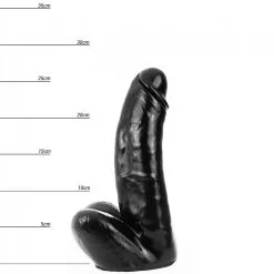 Dinoo - Dildo HUNG Riff 27 X 7 Cm - Zwart -Sex Toys winkel Dinoo Dildo HUNG Riff 27 x 7 cm zwart 3
