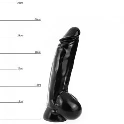 Dinoo - Dildo HUNG Tyran 28 X 5 Cm - Zwart -Sex Toys winkel Dinoo Dildo HUNG Tyran 28 x 5 cm zwart 3