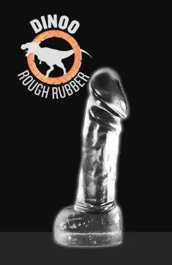 Dinoo - Dildo Haya 25,5 X 6,5 Cm - Transparant