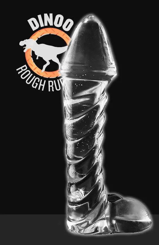 Dinoo - Dildo Irritator 29 X 7,6 Cm - Transparant 1 Dinoo - Dildo Irritator 29 X 7,6 Cm - Transparant