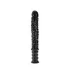 Dinoo - King-Size Dildo Met Handvat Damocles 42,5 X 4,5 Cm - Zwart