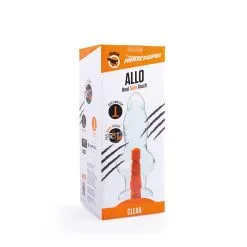 Dinoo - Primal Desires Extra Grote Dildo Met Zuignap Allo - Transparant -Sex Toys winkel Dinoo Primal Desires Extra Grote Dildo met Zuignap Allo transparant 5