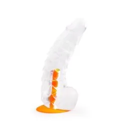 Dinoo - Primal Desires Extra Grote Dildo Met Zuignap Bronto - Transparant -Sex Toys winkel Dinoo Primal Desires Extra Grote Dildo met Zuignap Bronto transparant 4