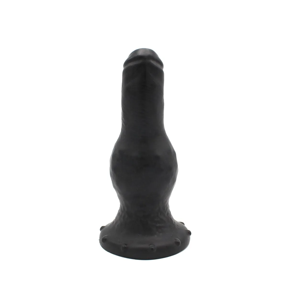Dinoo - XXL Anaal Dildo Met Bolvormige Verdikking Van TPE - Zwart 4 Dinoo - XXL Anaal Dildo Met Bolvormige Verdikking Van TPE - Zwart - Afbeelding 4