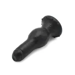 Dinoo - XXL Anaal Dildo Met Bolvormige Verdikking Van TPE - Zwart 13 Dinoo - XXL Anaal Dildo Met Bolvormige Verdikking Van TPE - Zwart -Sex Toys winkel Dinoo XXL Anaal Dildo met bolvormige verdikking van TPE zwart 6