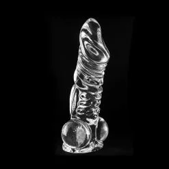 Dinoo - XXL Dildo Rinchenia 30 X 7,6 Cm - Transparant -Sex Toys winkel Dinoo XXL Dildo Rinchenia 30 x 76 cm transparant 3
