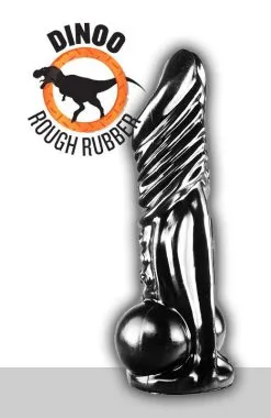 Dinoo - XXL Dildo Rinchenia 30 X 7,6 Cm - Zwart