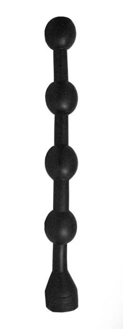 Domestic Partner - Anaalkralen Butt Boys Balls 50 X 5 Cm - Zwart