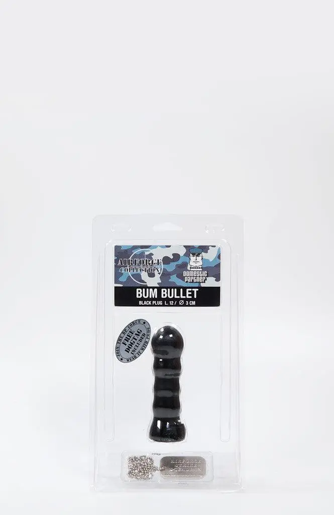 Domestic Partner - Buttplug Bum Bullet 12 X 3 Cm - Zwart 3 Domestic Partner - Buttplug Bum Bullet 12 X 3 Cm - Zwart - Afbeelding 3