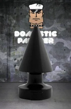 Domestic Partner - Buttplug Crack Attack 18 X 8 Cm - Zwart -Sex Toys winkel Domestic Partner Buttplug Crack Attack 18 x 8 cm zwart 2