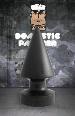 Domestic Partner - Buttplug Giant Crack Attack 22 X 10 Cm - Zwart 4 Domestic Partner - Buttplug Giant Crack Attack 22 X 10 Cm - Zwart -Sex Toys winkel Domestic Partner Buttplug Giant Crack Attack 22 x 10 cm zwart 2