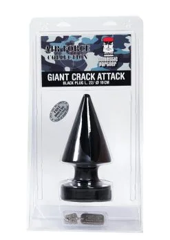 Domestic Partner - Buttplug Giant Crack Attack 22 X 10 Cm - Zwart 5 Domestic Partner - Buttplug Giant Crack Attack 22 X 10 Cm - Zwart -Sex Toys winkel Domestic Partner Buttplug Giant Crack Attack 22 x 10 cm zwart 3