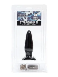Domestic Partner - Buttplug Starfighter 15 X 4 Cm - Zwart 5 Domestic Partner - Buttplug Starfighter 15 X 4 Cm - Zwart -Sex Toys winkel Domestic Partner Buttplug Starfighter 15 x 4 cm zwart 3