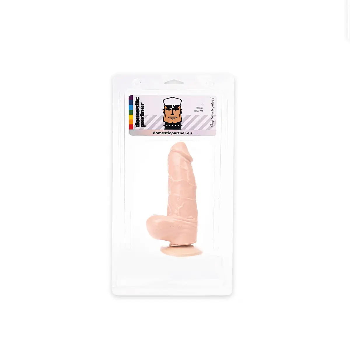 Domestic Partner - Dildo Panzer - Small - Lichte Huidskleur 5 Domestic Partner - Dildo Panzer - Small - Lichte Huidskleur - Afbeelding 5