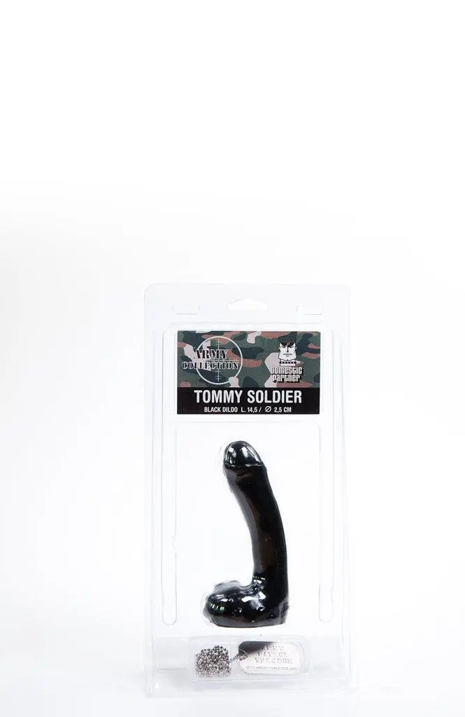 Domestic Partner - Dildo Tommy Soldier 14,5 X 2,5 Cm - Zwart 3 Domestic Partner - Dildo Tommy Soldier 14,5 X 2,5 Cm - Zwart - Afbeelding 3