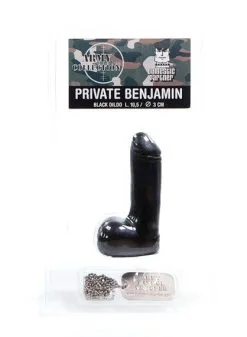 Domestic Partner - Dildo Tommy Soldier 14,5 X 2,5 Cm – Zwart -Sex Toys winkel Domestic Partner Dildo Tommy Soldier 145 x 25 cm zwart 3