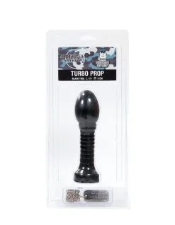 Domestic Partner - XL Buttplug Turbo Prop 17 X 5 Cm - Zwart -Sex Toys winkel Domestic Partner XL Buttplug Turbo Prop 17 x 5 cm zwart 3