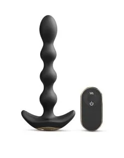 Dorcel - FLEXI BALLS Anale Vibrator Met Afstandsbediening - Zwart