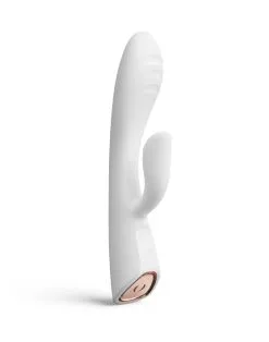 Dorcel - FLEXI RABBIT Verwarmde Tarzan Vibrator - Wit