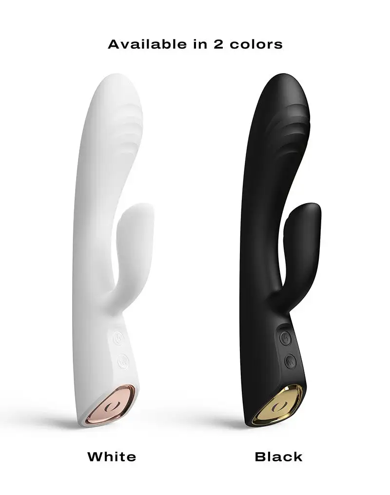 Dorcel - FLEXI RABBIT Verwarmde Tarzan Vibrator - Wit 9 Dorcel - FLEXI RABBIT Verwarmde Tarzan Vibrator - Wit - Afbeelding 9