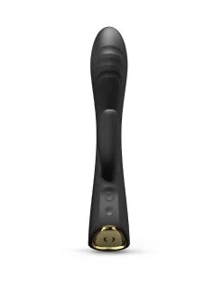 Dorcel - FLEXI RABBIT Verwarmde Tarzan Vibrator - Zwart -Sex Toys winkel Dorcel FLEXI RABBIT Verwarmde Tarzan Vibrator zwart 3