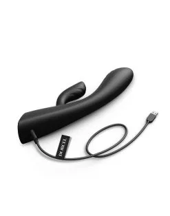 Dorcel - FLEXI RABBIT Verwarmde Tarzan Vibrator - Zwart -Sex Toys winkel Dorcel FLEXI RABBIT Verwarmde Tarzan Vibrator zwart 5