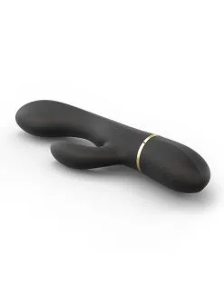 Dorcel - Flexibele Rabbit Vibrator Glam Rabbit - Zwart -Sex Toys winkel Dorcel Flexibele Rabbit Vibrator Glam Rabbit zwart 3