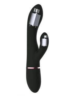 Dorcel - Flexibele Rabbit Vibrator Glam Rabbit - Zwart -Sex Toys winkel Dorcel Flexibele Rabbit Vibrator Glam Rabbit zwart 5