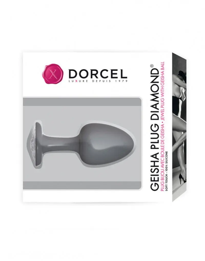 Dorcel - Geisha Buttplug Diamond Met Bewegend Metalen Gewichtje 3 Dorcel - Geisha Buttplug Diamond Met Bewegend Metalen Gewichtje - Afbeelding 3