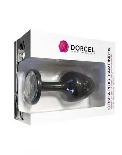Dorcel - Geisha Buttplug Met Bewegende Metalen Balletjes En Witkristal - Maat XL -Sex Toys winkel Dorcel Geisha Buttplug Met bewegende Metalen Balletjes En Witkristal Maat XL 4