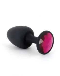 Dorcel - Geisha Buttplug Met Bewegende Metalen Balletjes En Paars Kristal - Maat XL